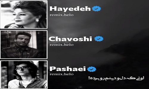 پاشایی هایده چاوشی اونی که دل و دینم رو برده